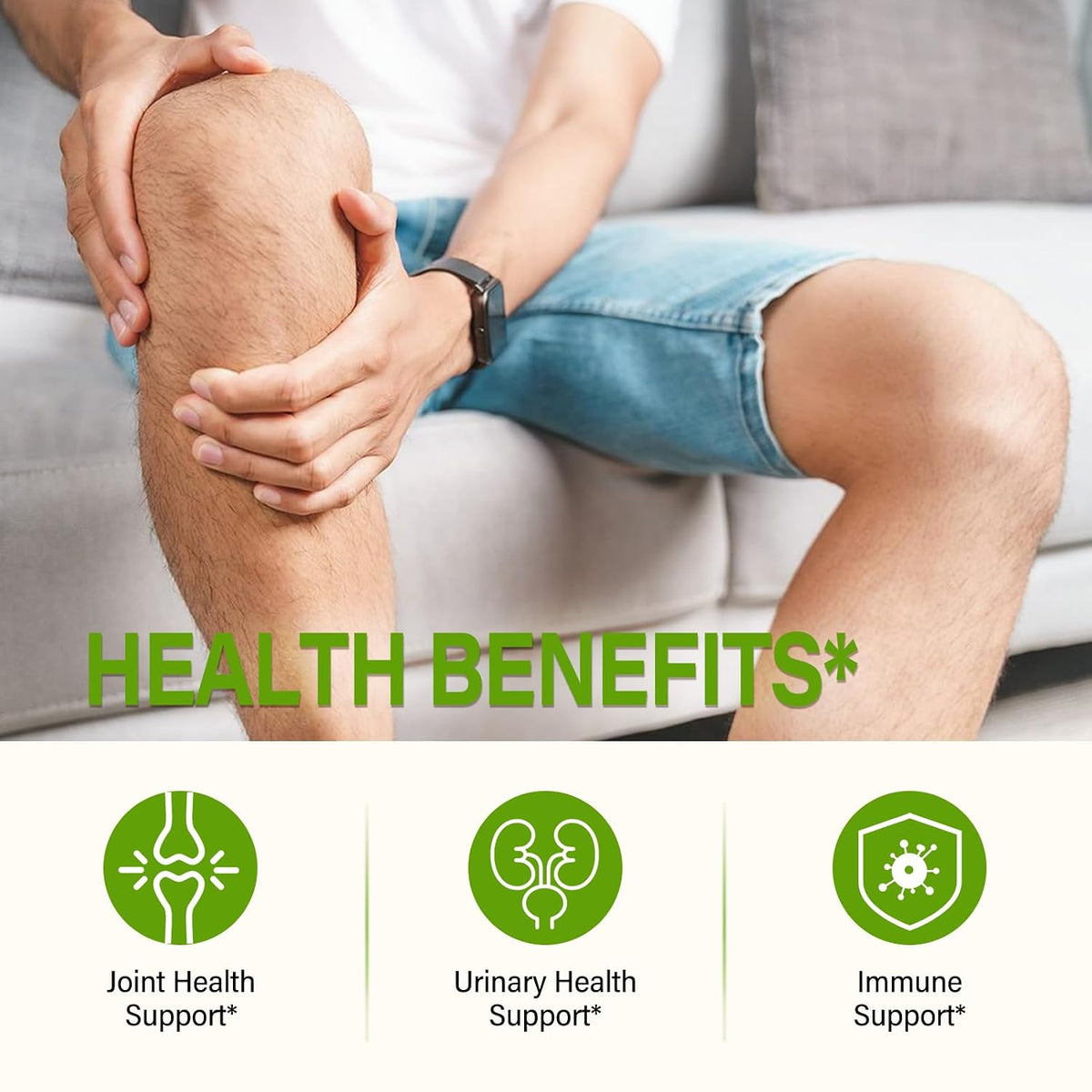 HerbOLITHIC 8-in-1 Nettle Leaf Tea Bags for Joint Health. 30 Bags 3g/bag.