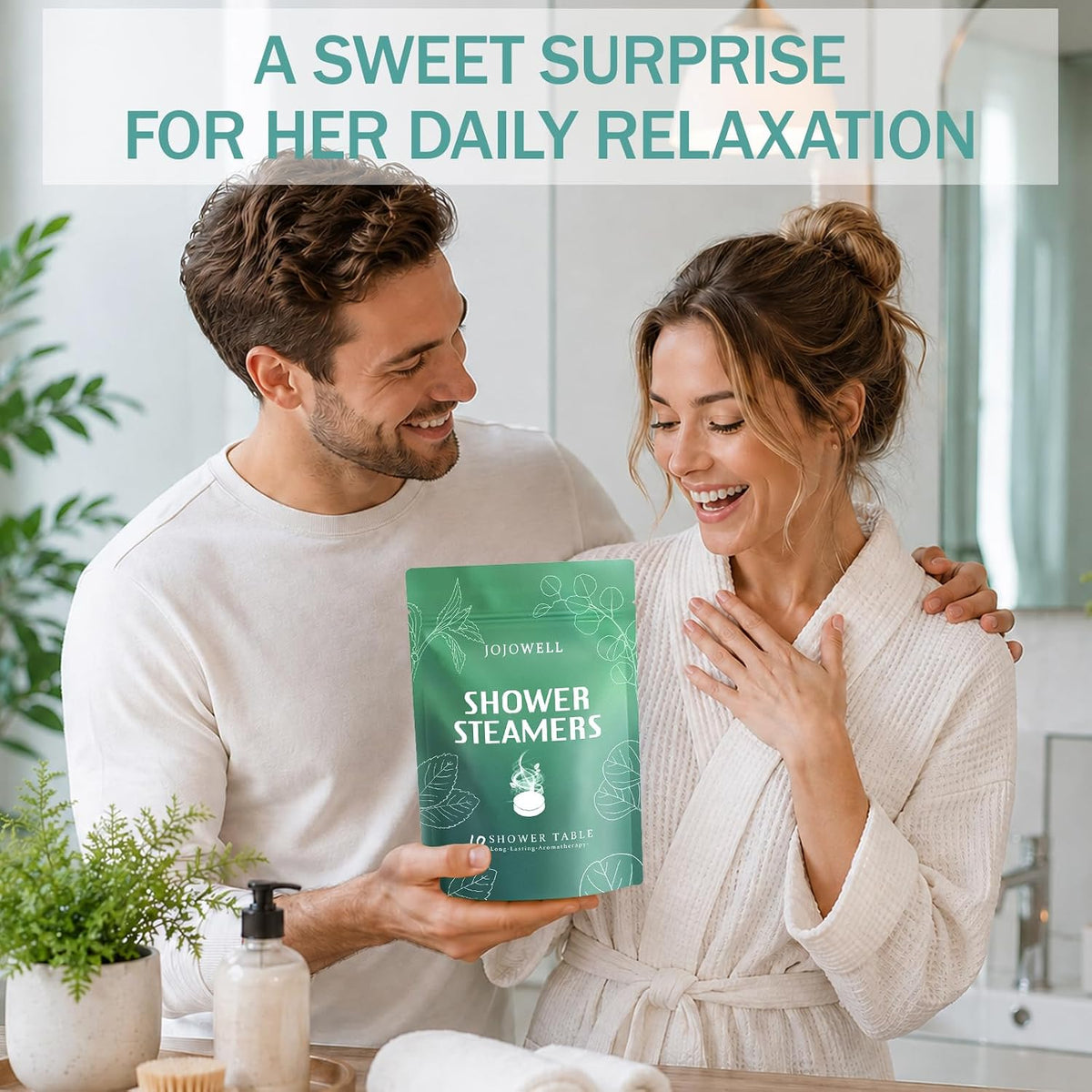 Shower Steamers Aromatherapy 18 Pack - Eucalyptus for Shower, Birthday Gifts for Women Men, Shower Bombs with Essentials Oil for Nasal Relief Stress Relief, Self Care Spa Gifts, Eucalyptus & Mint