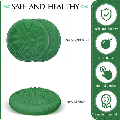 Libima 4 Pcs Wiggle Seat Inflated Wobble Cushion for Kids