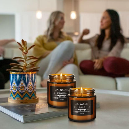 36 Pack Scented Candles Set for Home, Relaxing Stress Relief, Aromatherapy - Natural Soy Wax and Fragrance - Gifts for Women, Mom, Best Friend, Wife, Birthday