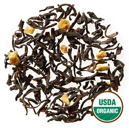 Golden Moon Organic Tippy Earl Grey Loose Leaf Tea – 8oz Bulk 96 Servings