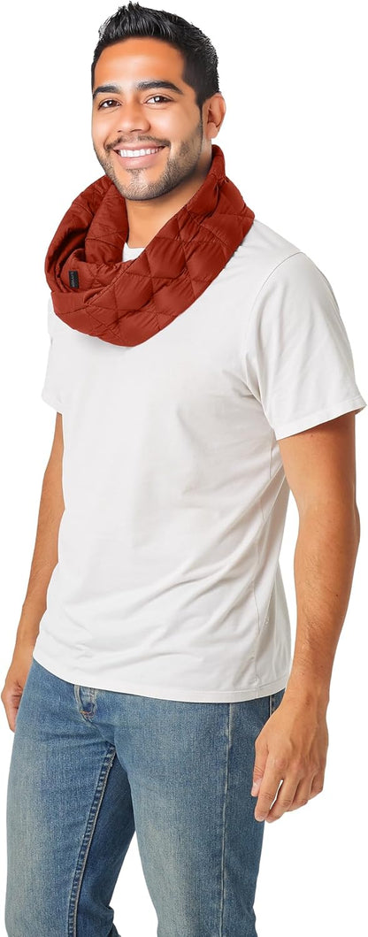 PYVOT Weighted Infinity Scarf, 3 lb Sensory Shoulder Wrap for Everyday Comfort