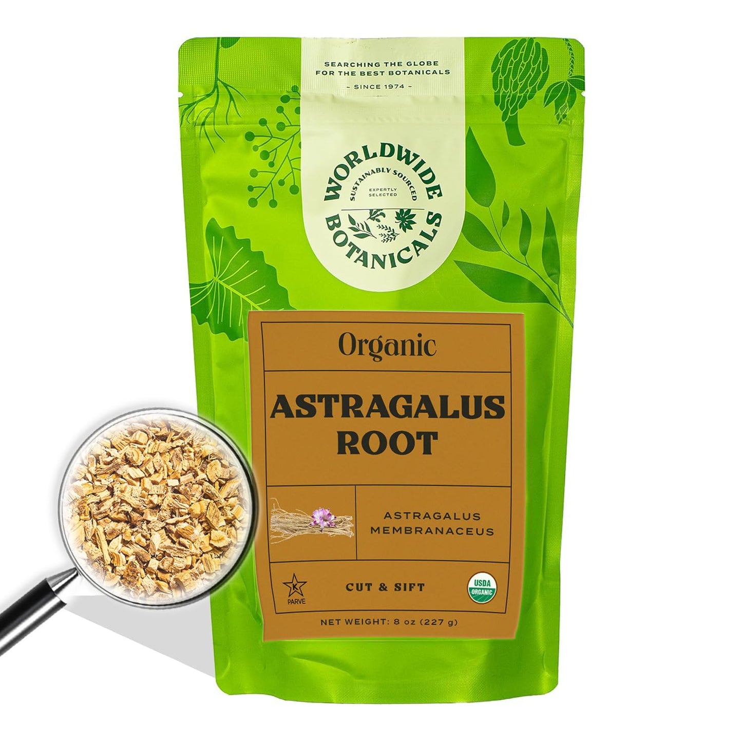 Worldwide Botanicals Organic Dandelion Root – 1 lb - Cut & Sifted – Raw, Unroasted - Taraxacum officinale - Raíz de Diente de León – Perfect Prebiotic, Detox, Cleansing, Digestive Tea - 16 ounces