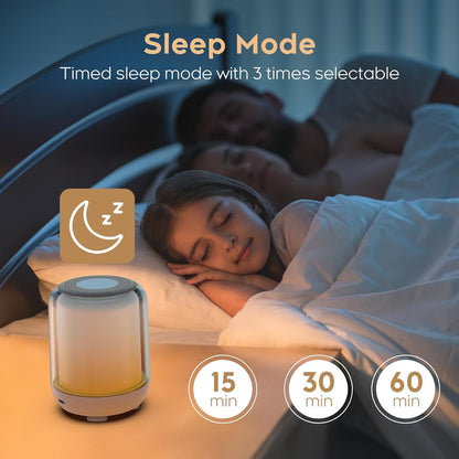 Light Therapy Lamp for Anxiety Relief, Designed for Photosensitivity, Migraine and Insomnia, Soft Light Paired with Soothing Music to Aid Sleep and Emotional Regulation