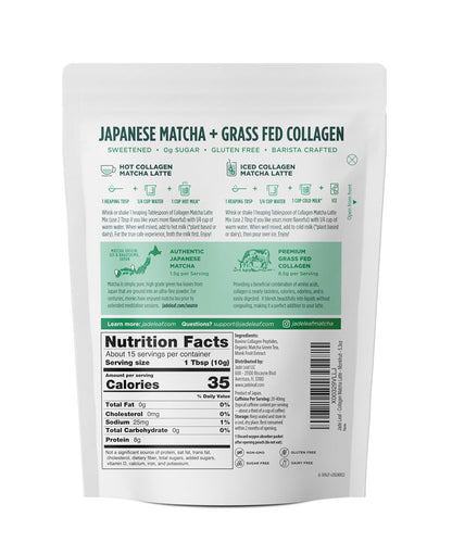 Jade Leaf Matcha Organic Matcha Latte Mix - Bulk Value Size - Lightly Sweet Japanese Matcha Powder with Organic Cane Sugar for Café Style Blend, 35.3 Ounce / 1000g (Pack of 1)