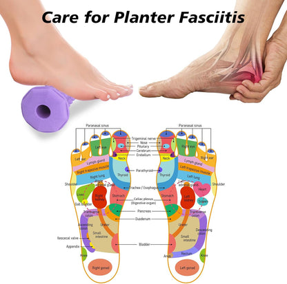Foot Massager Roller Set for Plantar Fasciitis, Arch and Heel Pain Relief