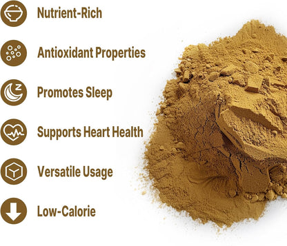 UNLEASH'D ORGANIC Organic Passion Flower Extract Powder 16 oz – 100% Pure Natural Botanical Supplement