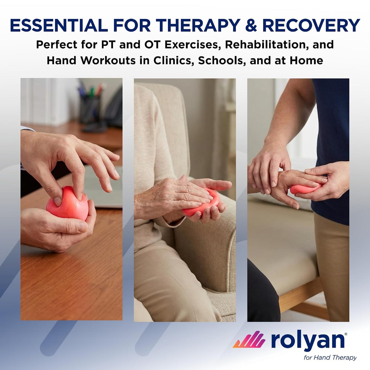 Sammons Preston Therapy Putty, Therapeutic Hand Exerciser, Theraputty for Finger and Hand Rehabilitation, Exercise Putty to Improve Hand Grip Strength, Occupational Therapy, 4 Ounce, Medium Soft, Red