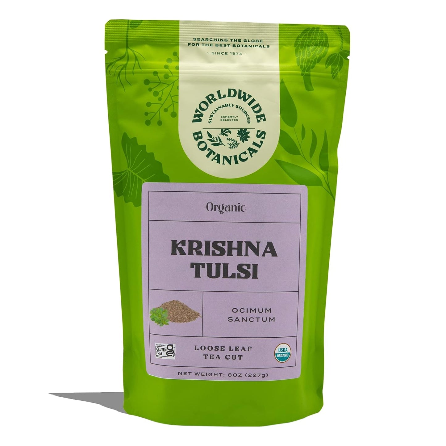 Worldwide Botanicals Organic Lemon Balm Tea, 1Lb - Loose Leaf Premium Herbal Tea | 100% Pure Lemon Balm Leaves | For Stress Relief and Good Digestion | Kosher