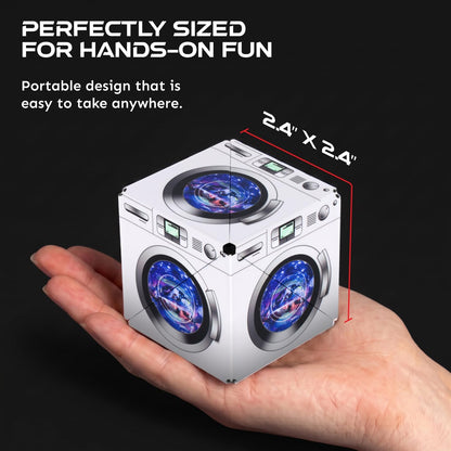 Shashibo DODECA Magnetic Puzzle Cube, Stress Relief Fidget Toy - Colors A