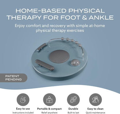 PT Pro Ultra Foot Trainer – 5-in-1 Foot & Ankle Exerciser & Foot Stretcher | Plantar Fasciitis Relief for Arch & Heel Pain, Deep Tissue Massager for Reflexology & Muscle Recovery - Patented