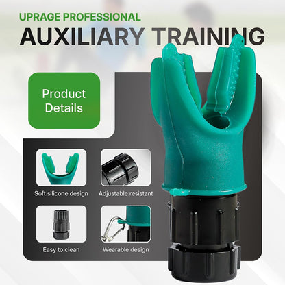 TN TINEXER Portable Compact Lung Exercise Device with High Quality Silicone Breathing Exercise Device Portable Muscle Trainer Easy to Clean