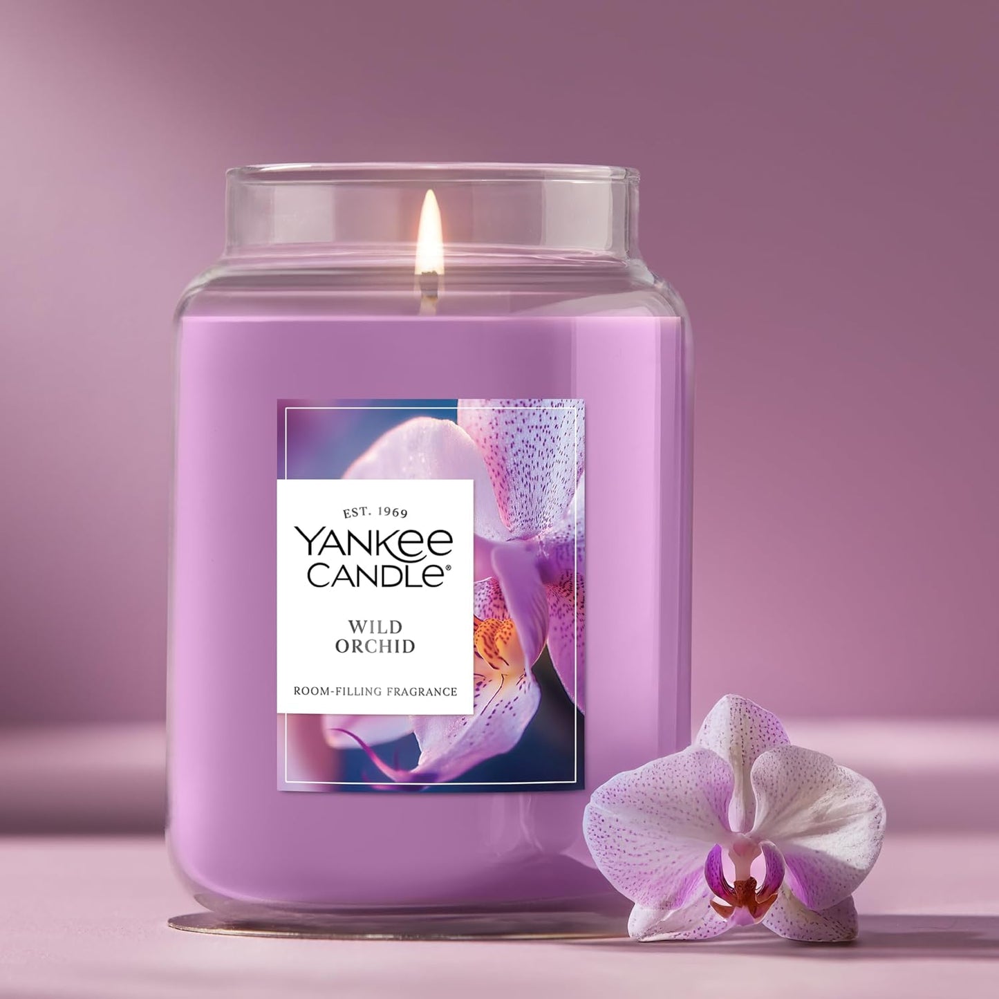 Yankee Candle Pink Sands Scented Candle, 22oz Large Jar with up to 150 Hour Burn Time, Giftable, Birthdays