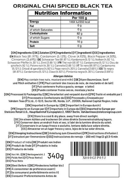 VAHDAM, Turmeric Ginger Herbal Tea (50+ Cups, 3.53oz) Caffeine Free | 100% Pure Herbal Blend - Savory & Spicy | Vacuum Sealed | Direct from Source