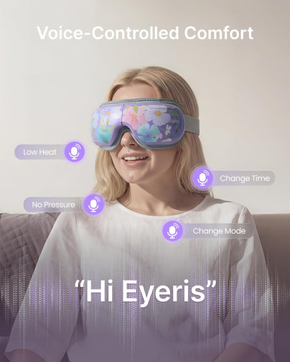 RENPHO Eyeris 3 Eye Massager with Heat and Cooling, Massaging Eye Mask