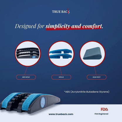 Back Stretcher the Original Traction Device - Registered by the FDA, Made in THE USA. IF You've Tried THE Rest, Now Try THE Best!