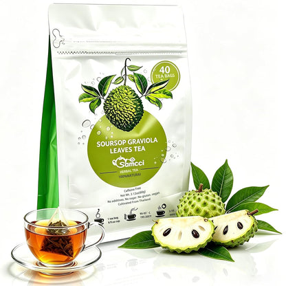 Samcci - Milk Thistle Tea Bags, 50 Teabags, 3g/bag - 100% Natural Milk Thistle Seeds Support Liver Herbal Tea, Caffeine Free - No Additives - No Sugar - Non-GMO - No Gluten