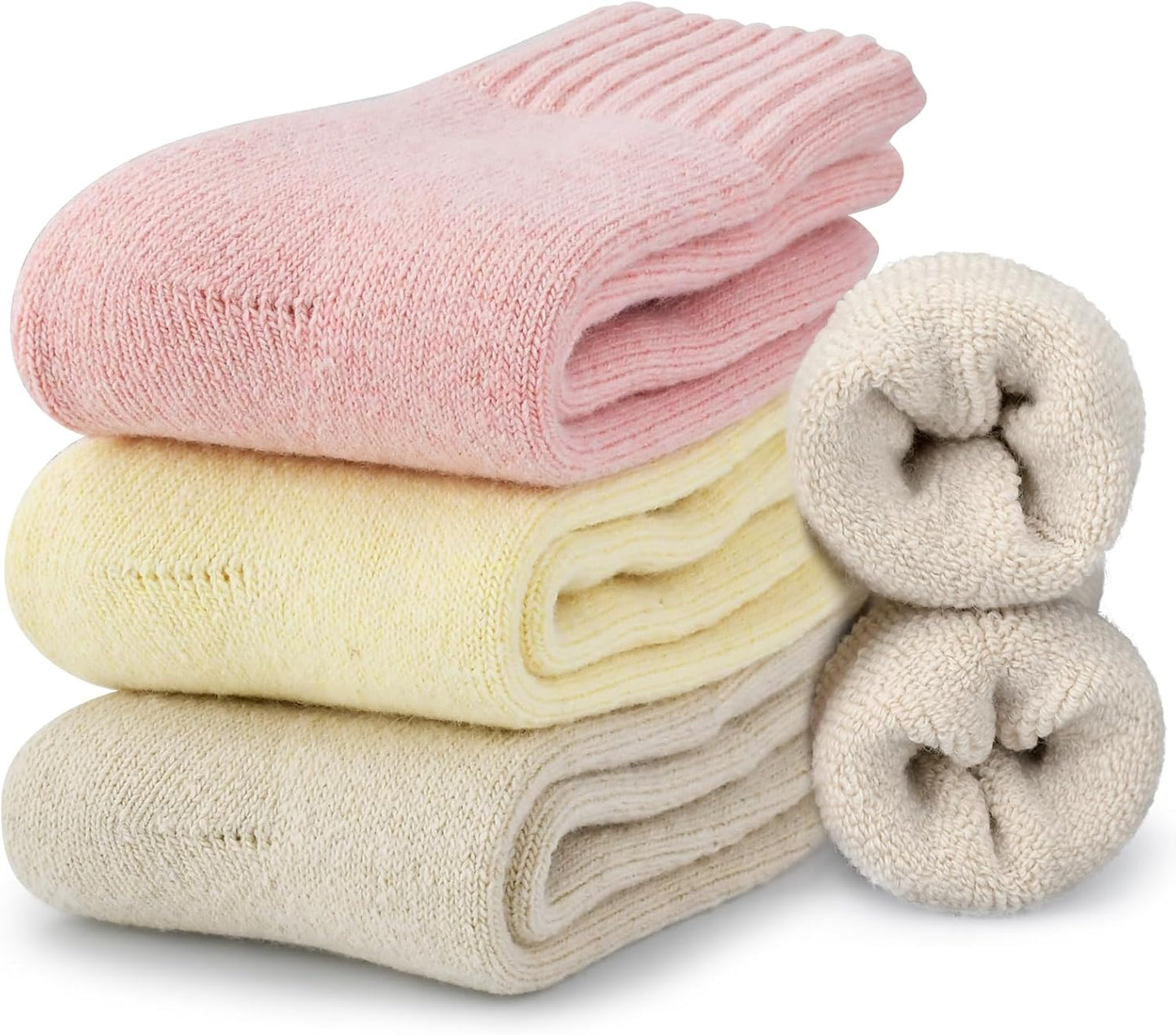 PAPA'S ICE CREAM Gifts for Her Women Wife: Thermal Thick Wool Socks Boot Winter Fuzzy Warm Cozy Socks