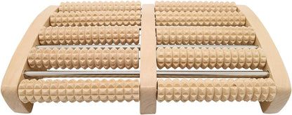 X Large Plantar Fasciitis Wooden Foot Massager Roller Pressure Point Therapy Massager Relieve Arch and Heel Pain Eliminate Muscle Fatigue Promote Blood Circulation