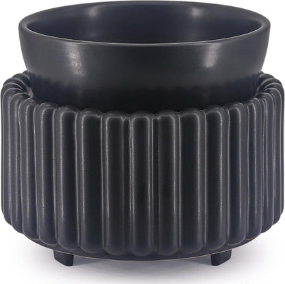 VICTORIA AROMA Ceramic Wax Melt Warmer 3-in-1 Candle Wax Warmer for Scented Wax Melter Electric Fragrance Wax Burner for Home Office Bedroom Gift & Decor…