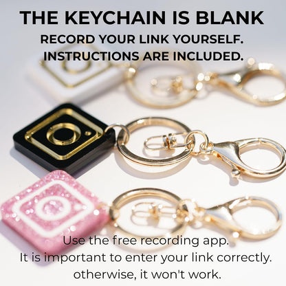 VTAG.ID NFC Digital Business Card Keychain - Tap to Share Contact & Social