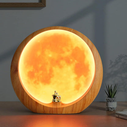 mamre Romantic Dimmable Sunset Lamp Home Decor Sunset Table Lamp Gift for Living Room Bedroom