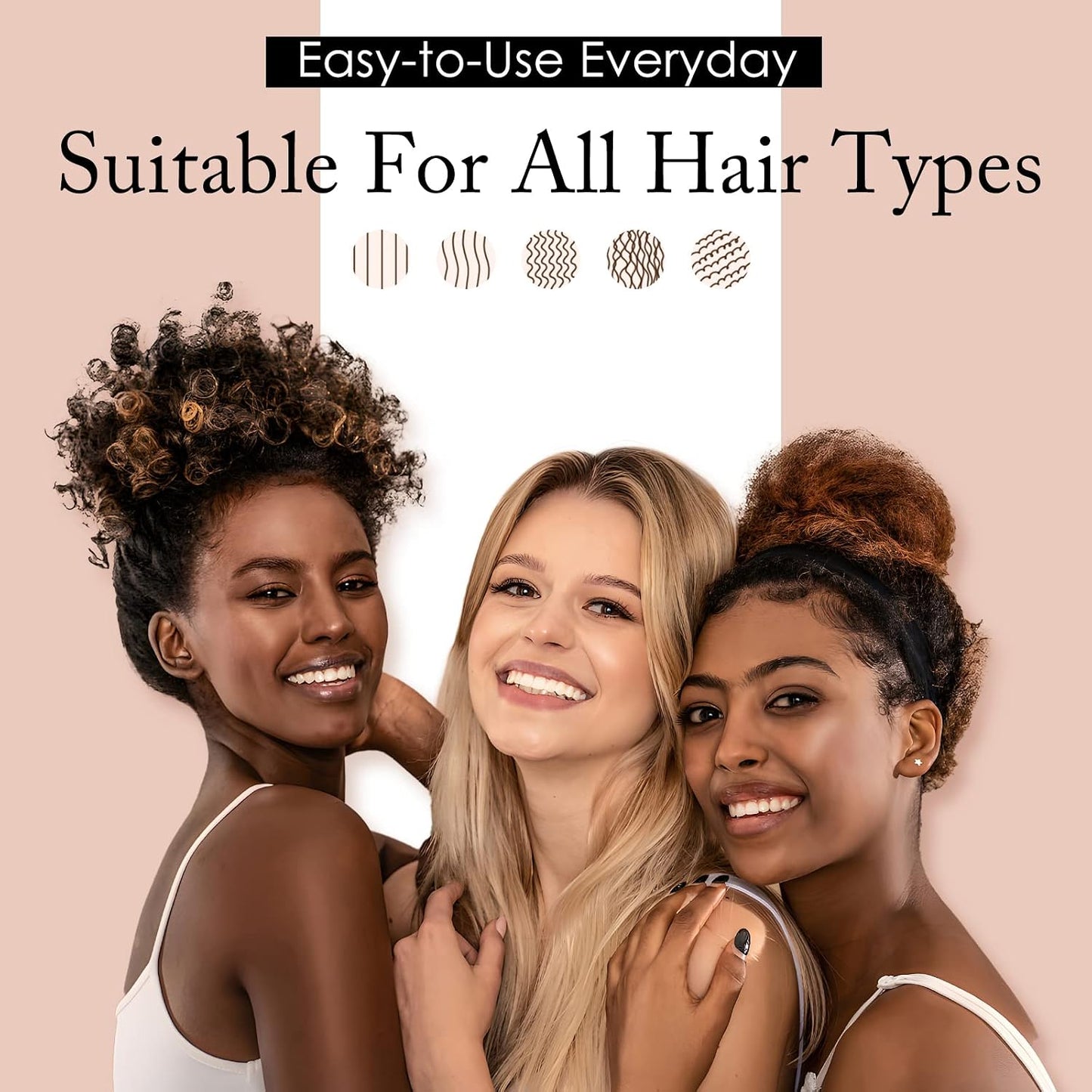 OLESILK 100% Mulberry Silk-Scrunchies for Hair Sleep, Women Grils Silk Hair Ties for Frizz & Breakage Curly Hair, No Damage, Elastics Ponytail Holder, 3 Pack