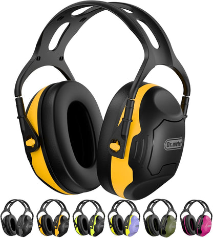 Dr.meter Ear Protection Ear Muffs, Noise Cancelling Headphones for Adults Kids 31dB Earmuffs for Noise Reduction, Hearing Protection for Shooting Gun Range, Mowing, Monster Jam, Sensory, Fireworks