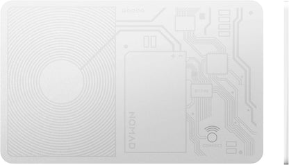 Nomad Tracking Card Carbide, Slim Card Tracker with IPX7 Waterproof and Dust Proof Card Tracker for Wallet & Luggage, 5 Months GPS Tracker Long Battery Life, Rechargeable, Compatible with iOS Only