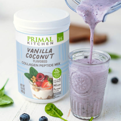 Primal Kitchen Matcha Collagen Keto Latte Powder, Sugar-Free Collagen Peptides, 9.33 Ounces