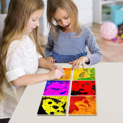 Onyoloy Sensory Soft Gel Liquid Toys - Hexagon Sensory Motion Fidget