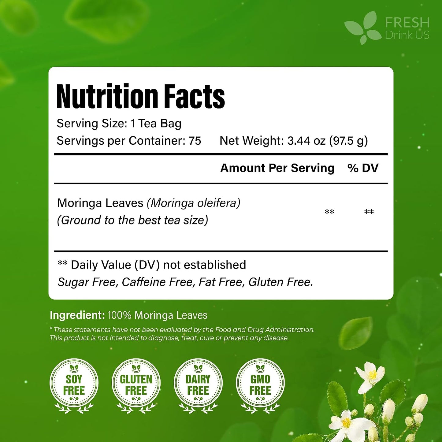 FreshDrinkUS, Premium 150 Lemon Ginger Tea Bags, 100% Natural Ingredients, Hand-made Blend of Lemon and Ginger, Eco-conscious Tea Bags. No Sugar, No Caffeine, Vegan. - Colors B