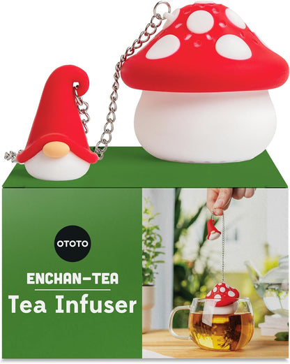 OTOTO Louie Cat Tea Infuser - Cats Loose Leaf Steeper & Diffuser, Tea Strainer Accessories, Cute Gifts for Cat Lovers, White Elephant Gifts, Cute Kitchen Accessories