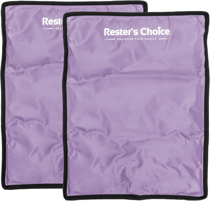 Gel Soft Flexible Ice Pack for Injuries Reusable - (Large: 11"x14.5") for Hip, Shoulder, Knee, Back - Comfy Cold Pack Compress for Swelling, Bruises, Surgery