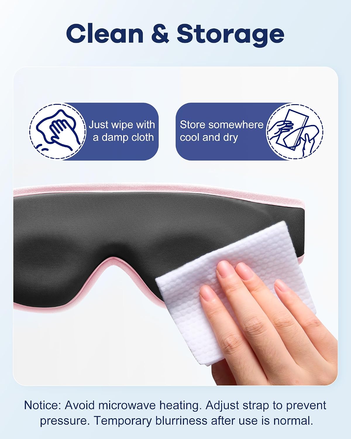 Cooling Gel Eye Mask for Puffy Eyes, Larger Full-Eye Cold Compress for Swelling, Ice-Cold Gel Therapy, Forehead & Upper Cheek Cooling Relief, Reusable Ice Pack for Eyes, FSA Eligible HSA, Black