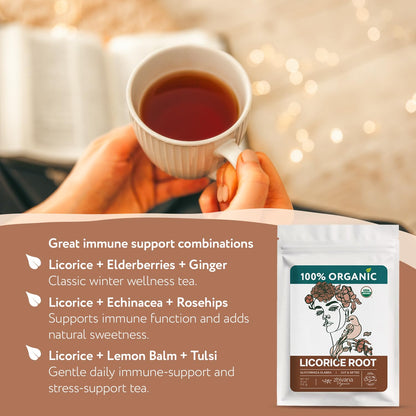 Organic Lemon Balm Leaves (4oz.) - Lemon Balm Tea Loose Leaf Organic - Melissa Tea - Te de Tolonjil - Natural Support for Stress Response, Sleep, Digestion