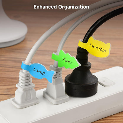 Cable Matters 160-Pack Reusable Hook-and-Loop Cable Tags