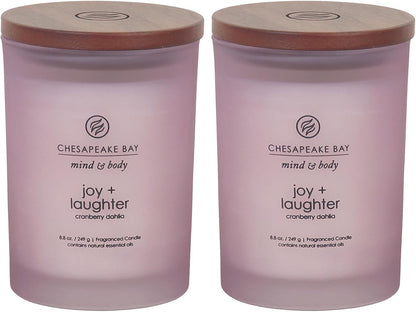 Chesapeake Bay Candle Scented Candle Serenity + Calm (Lavender Thyme) Coffee Table Home Décor