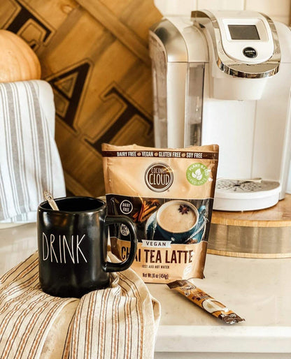 Coconut Cloud: Vegan Spiced Chai Tea Latte | Creamy, Delicious & Easy Dairy Free Alternative. Made in Colorado (Lightly Sweetened, Gluten Free, Soy Free), 16 oz