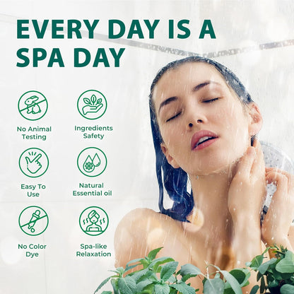 Shower Steamers Aromatherapy 8 Pack, Menthol & Eucalyptus Shower Bombs with Natural Essential Oils, Quick Relief Nasal Congestion, Relaxation & Self Care Gifts for Women & Men