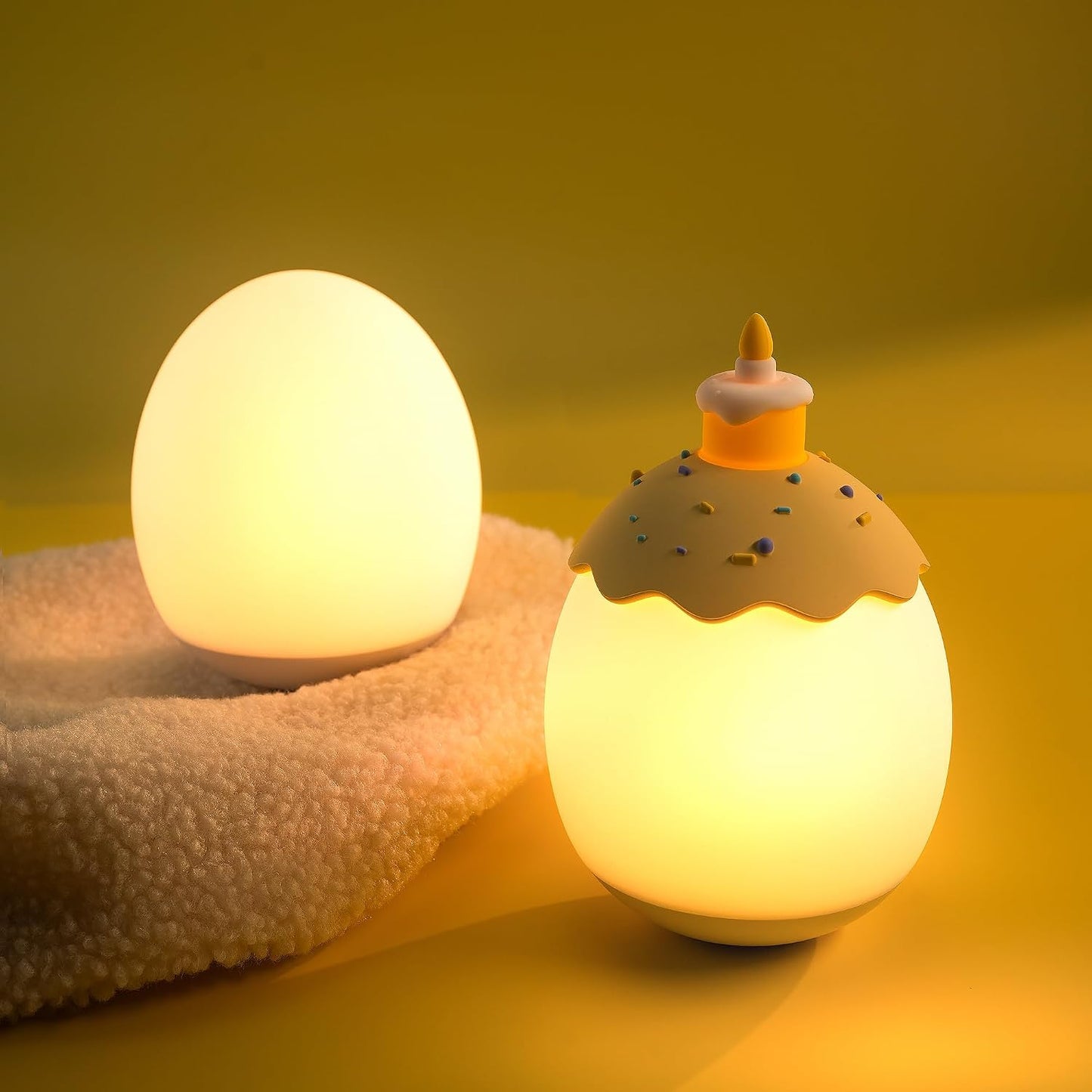 Night Light for Kids,Egg Night Light for Baby Nursery, 3-Level Dimming &30-Min Timer Portable Nursery Night Lamp forBaby Nursery & Kids Bedroom,BPA Free, Eye Caring, Soft