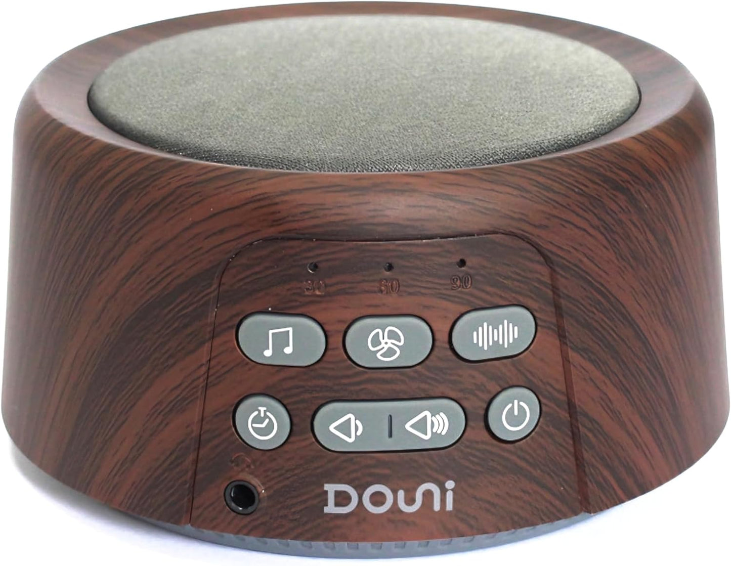 Douni Sleep Sound Machine - White Noise Machine with 27 Soothing Sounds for Sleeping & Relaxation, Timer Settings,Sleep Therapy for Families, Home,Office,Travel.Wood Grain