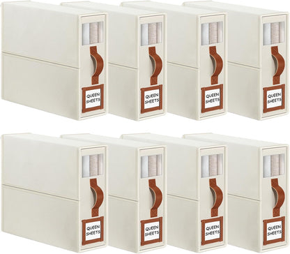 GhvyenntteS Bed Sheet Organizers and Storage, Closet Organizer