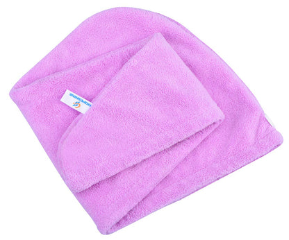HOPESHINE Hair Towel Twist Microfiber Bamboo Fabric Women's Soft Shower Towels for CurlyHair Turban Wrap Drying Cap Great Gift for Girls 3-Pack