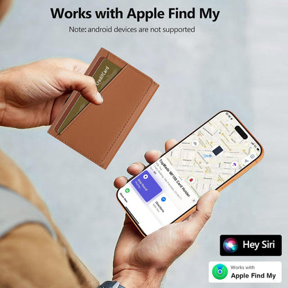 for Magsafe Wallet Work with Apple Find My, Strongest Magnetic Phone Wallet