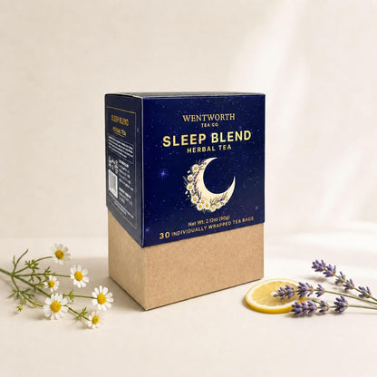 Sleep Blend Caffeine Free Herbal Tea 30 Individually Wrapped Teabags