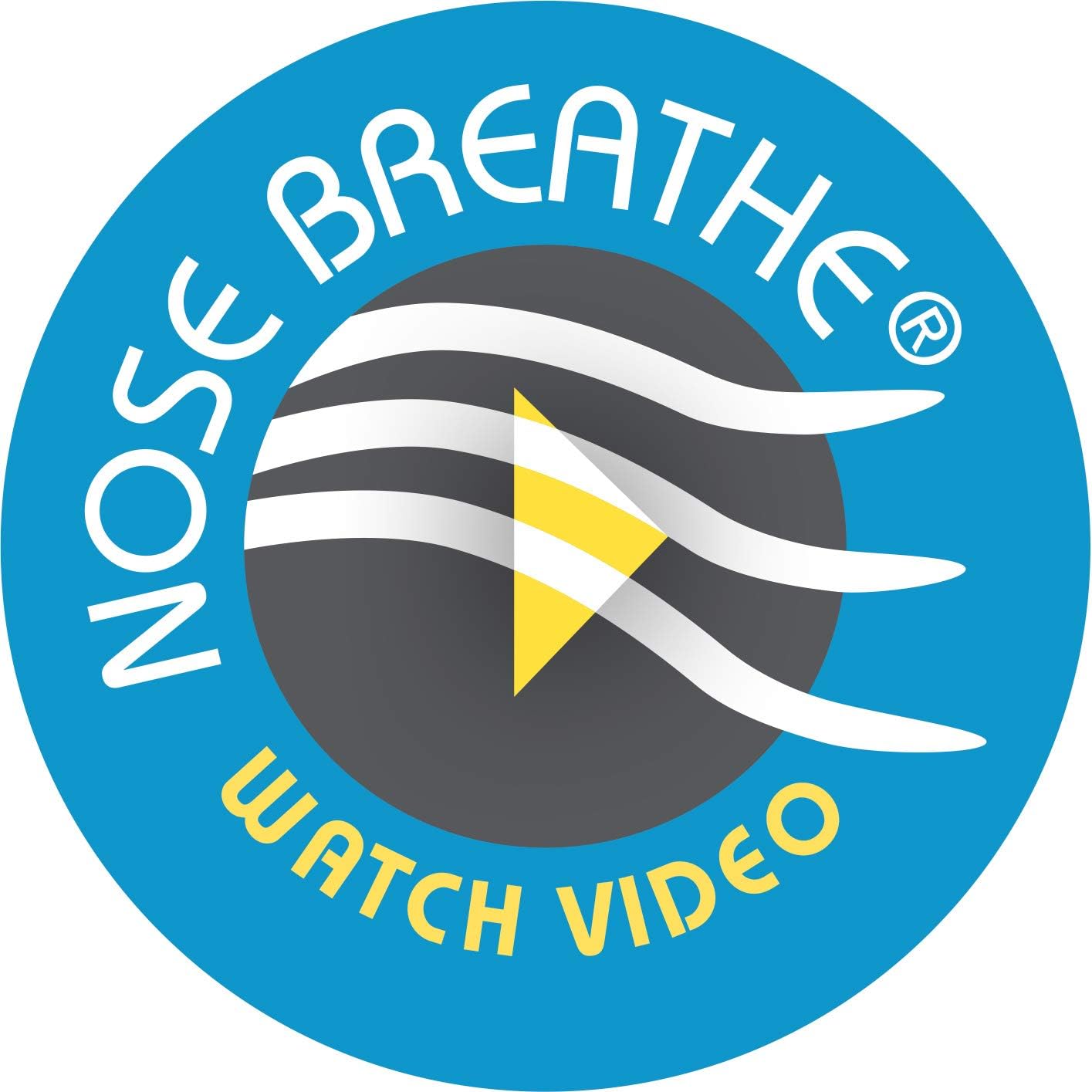 Nose Breathe® Trainer - Experience The Benefits of Nasal Breathing - Correct Tongue Placement, Tongue Position at The Roof of The Mouth, Will Stop Mouth Breathing Naturally.