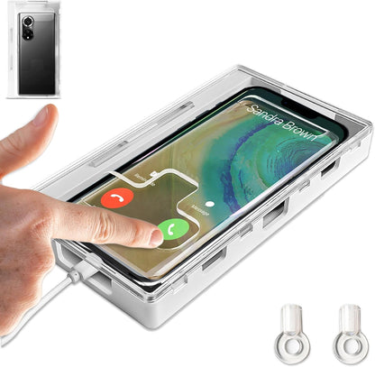 Cell Phone Lock Box – Portable Cell Phone Jail Box with 2 Keys Supports Focused Screen Habits for Kids, Students & Adults – Self-Control Locking Container Helps Reduce Distractions
