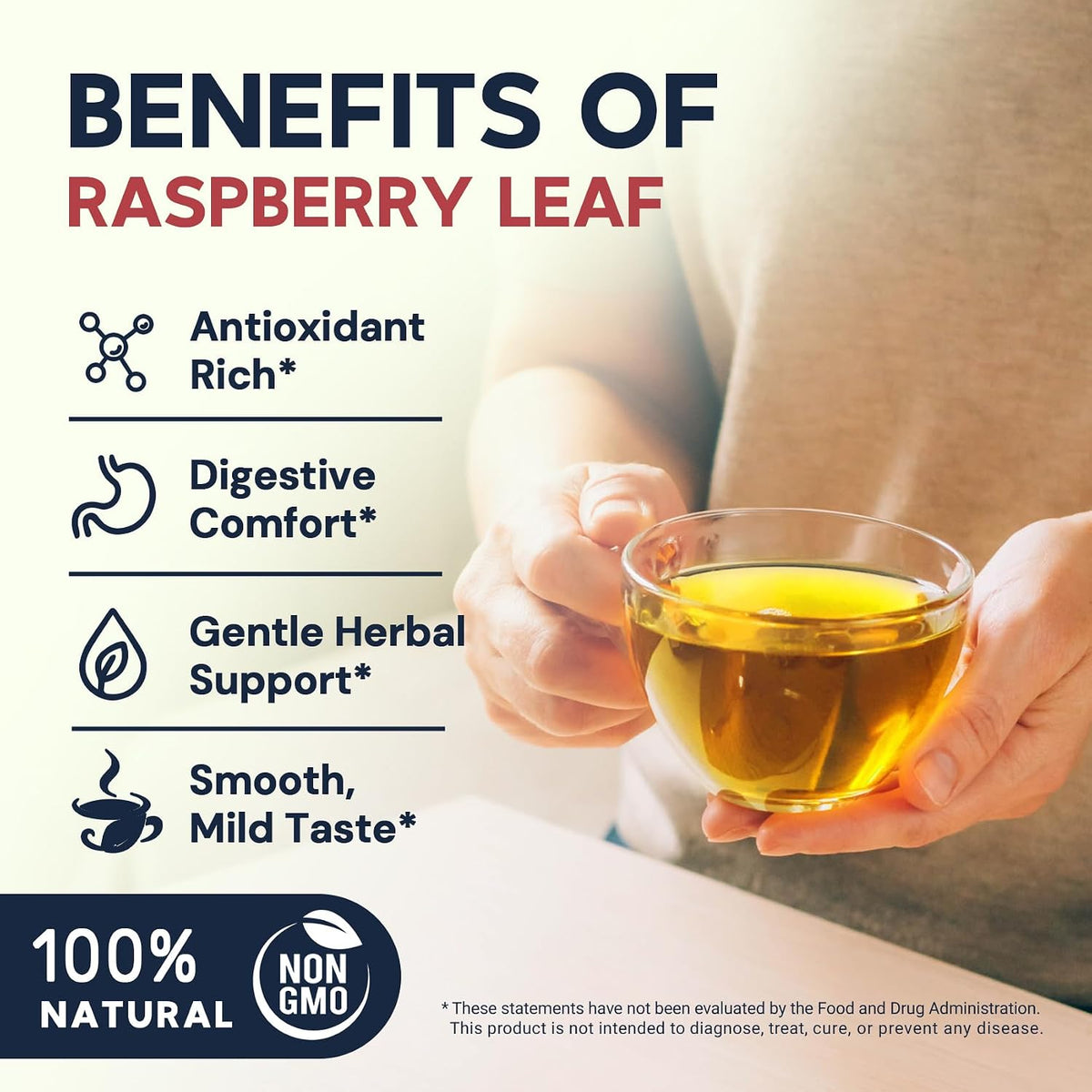 Raspberry Leaf Tea Bags, Red Raspberry Leaf Tea，40 Teabags