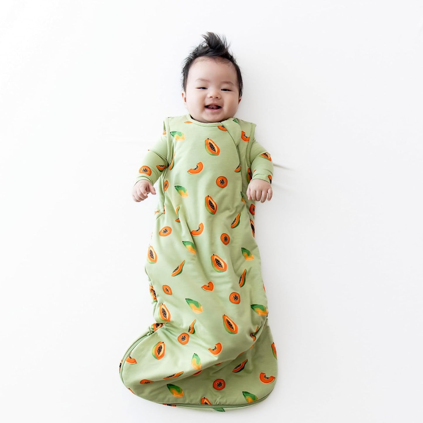 KYTE BABY Sleep Bag 1.0 TOG, Rayon Made From Bamboo Wearable Blanket, Dual Zipper For Infants And Toddlers Nursery Essentials